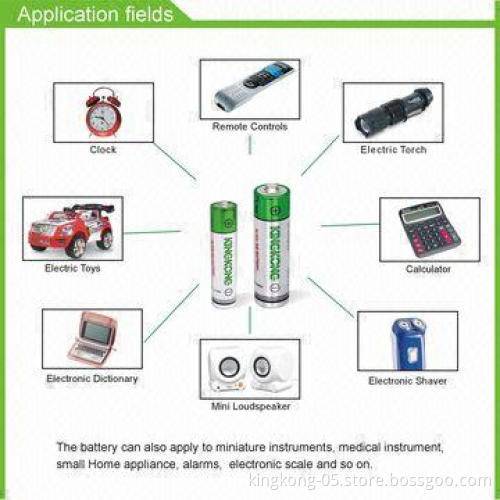 AAA Lr03 Alkaline Batteries with 130mins Blister Card